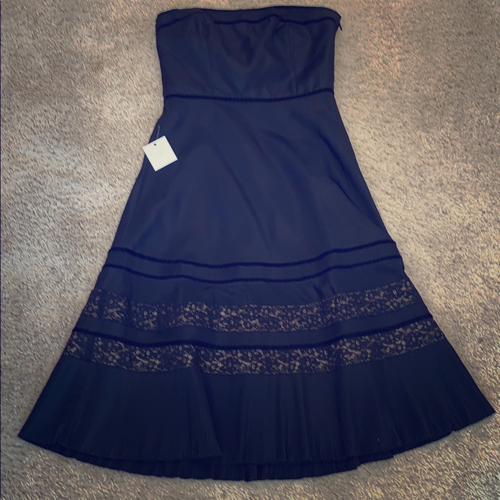 Elegant Black Strapless Dress